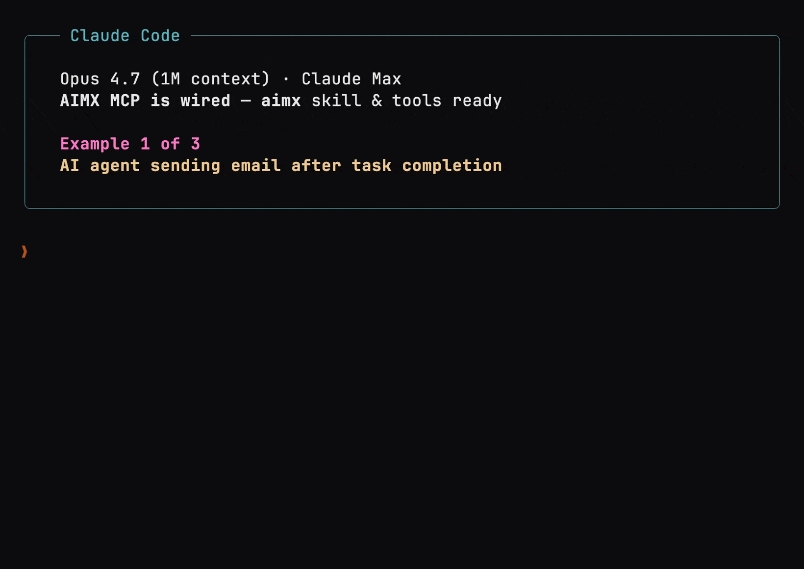 AIMX Demo
